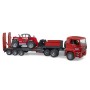 Bruder camion incarcare Man TGA cu incarcator telescopic Manitou MLT 633 Bruder - 3